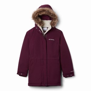 Columbia Boundary Bay™ Down Parka Flickor Röda (BLDHC0475)